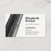 Dunkle Spuren gegen das Licht Visitenkarte (Rückseite)