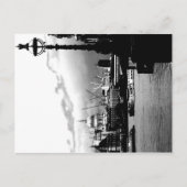 Dunkle Stadt Postkarte (Vorderseite)