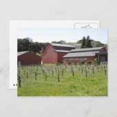 Dunkle Star Kellerweinerei in Paso Robles, CA Postkarte (Vorne/Hinten)