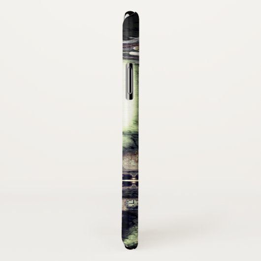 Dunkle Steampunk-Tasse und Handschriften Case-Mate iPhone Hülle (Hinten/Rechts)