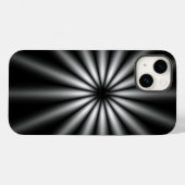Dunkle Sternexplosion aus Edelstahl Case-Mate iPhone Hülle (Rückseite (Horizontal))