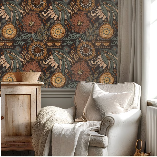 Dunkle Stimmungsvolle Botanik Tapete (Von Creator hochgeladen)