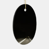 Dunkle Straßen und Nachtzeitabenteuer Keramik Ornament (Rechts)