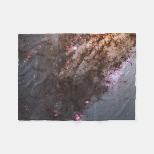 Dunkle Streifen von Staubkreuzen überqueren Centau Fleecedecke (Vorderseite (Horizontal))