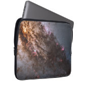 Dunkle Streifen von Staubkreuzen überqueren Centau Laptopschutzhülle (Vorne Rechts)