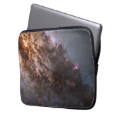 Dunkle Streifen von Staubkreuzen überqueren Centau Laptopschutzhülle (Vorderseite Links)