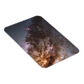 Dunkle Streifen von Staubkreuzen überqueren Centau Magnet (Rechte Seite)