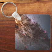 Dunkle Streifen von Staubkreuzen überqueren Centau Schlüsselanhänger (Vorderseite)