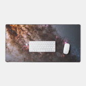 Dunkle Streifen von Staubkreuzen überqueren Centau Schreibtischunterlage (Tastatur & Maus)