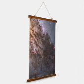 Dunkle Streifen von Staubkreuzen überqueren Centau Wandteppich Mit Holzrahmen (Gewinkelt)