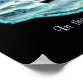 Dunkle Stunden Gebet-Poster Poster (Ecke)