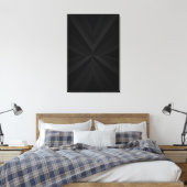Dunkle Symmetrie Leinwanddruck (Insitu (Schlafzimmer))