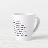 Dunkle Tage Kaffeezubereitung Tasse (Rechte Ecke)