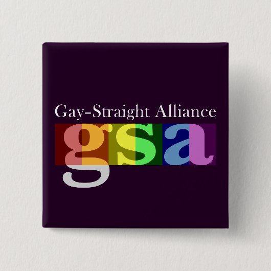 Dunkle Taste für den GSA-Klassiker Button (Vorderseite)