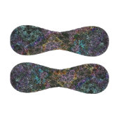 dunkle Textur, korrodiert oder zerstört Schwamm Baseball (Paneele)