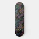 dunkle Textur, korrodiert oder zerstört Schwamm Skateboard (Vorderseite)