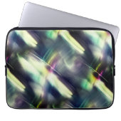 Dunkle Textur mit farbigem Chrom und virtuell grob Laptopschutzhülle (Vorderseite)