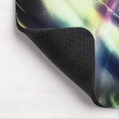 Dunkle Textur mit farbigem Chrom und virtuell grob Mousepad (Ecke)