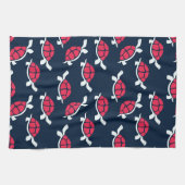 Dunkle Theme Tortoise Geschirrtuch (Horizontal)