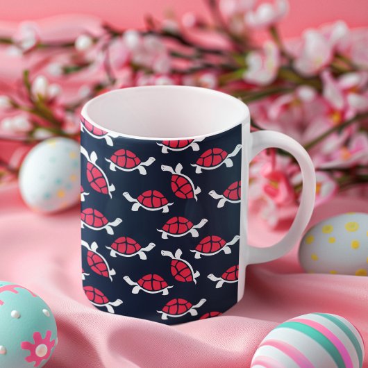 Dunkle Theme Tortoise Kaffeetasse
