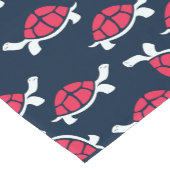 Dunkle Theme Tortoise Kurzer Tischläufer (Ecke)