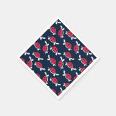 Dunkle Theme Tortoise Serviette (Ecke)