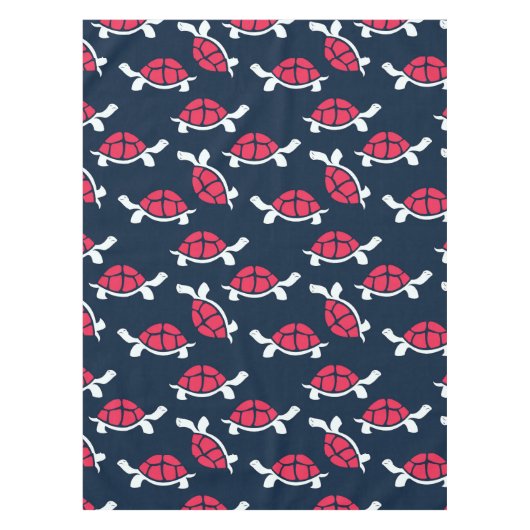 Dunkle Theme Tortoise Tischdecke (Vorderseite)