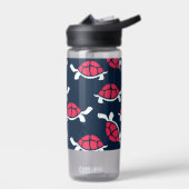 Dunkle Theme Tortoise Trinkflasche (Links)