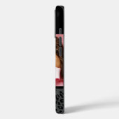 Dunkle Tierfarbe - Benutzerdefinierte Foto und Mon Case-Mate iPhone Hülle (Rückseite / Links)