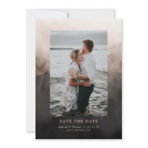 Dunkle Tinte Hochzeit speichern Sie das Datum