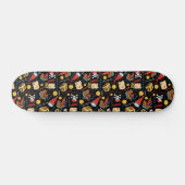 Dunkle Treasinsel Party Pirate Skateboard (Horizontal)