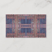 dunkle Tür abstrakt Visitenkarte (Rückseite)