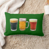 Dunkle und helle Ale Lendenkissen (Decke)