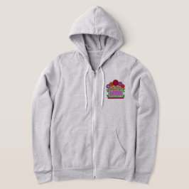 dunkle und launische Zip  Hoodie