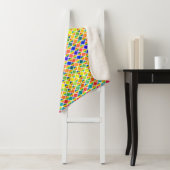 Dunkle und LIght-Regenbows (Diamond Checkered) Sherpadecke (Beispiel)