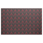 Dunkle und moody-rote und schwarze Damaskus Stoff (Fat Quarter (45,7 x 55,9 cm))