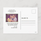 Dunkle und weiße Blätter Frohe Weihnachten 2 Foto (Rückseite)