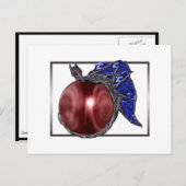 Dunkle Unendlichkeit Postkarte (Vorne/Hinten)