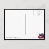 Dunkle Unendlichkeit Postkarte (Rückseite)