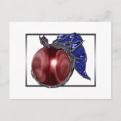 Dunkle Unendlichkeit Postkarte (Vorderseite)