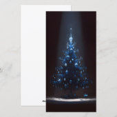 Dunkle ungewöhnliche Weihnachtskarten Feiertagskarte (Vorne/Hinten)