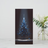 Dunkle ungewöhnliche Weihnachtskarten Feiertagskarte (Stehend Vorderseite)