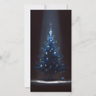 Dunkle ungewöhnliche Weihnachtskarten Feiertagskarte