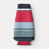 Dunkle Uniformstreifen Flaschenkühler (Vorderseite)