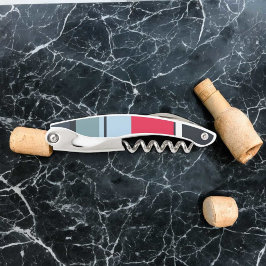 Dunkle Uniformstreifen Kellnermesser