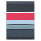 Dunkle Uniformstreifen Tischdecke (Vorderseite)
