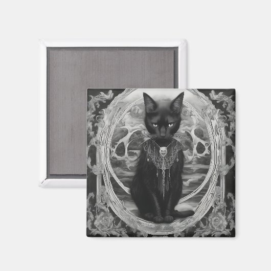 Dunkle Vertraute: Jinx Magnet (Vorderseite/Rückseite)