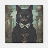 Dunkle Vertraute: Schattenfax Magnet (Vorne)