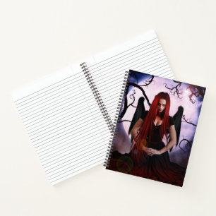 Dunkle Verzauberung Notizblock