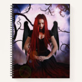 Dunkle Verzauberung Notizblock (Vorderseite)
